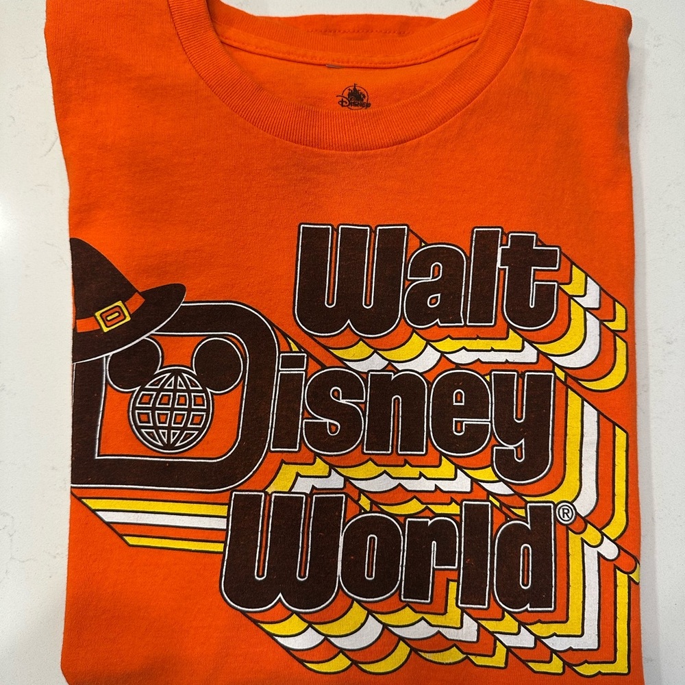 Disney Park’s Walt Disney World “retro” Halloween T, size L.